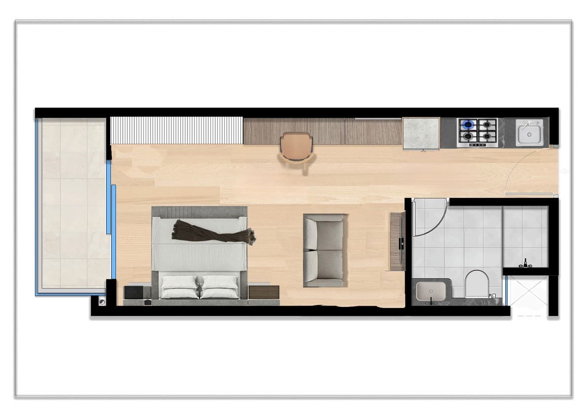Studio Floor Plan